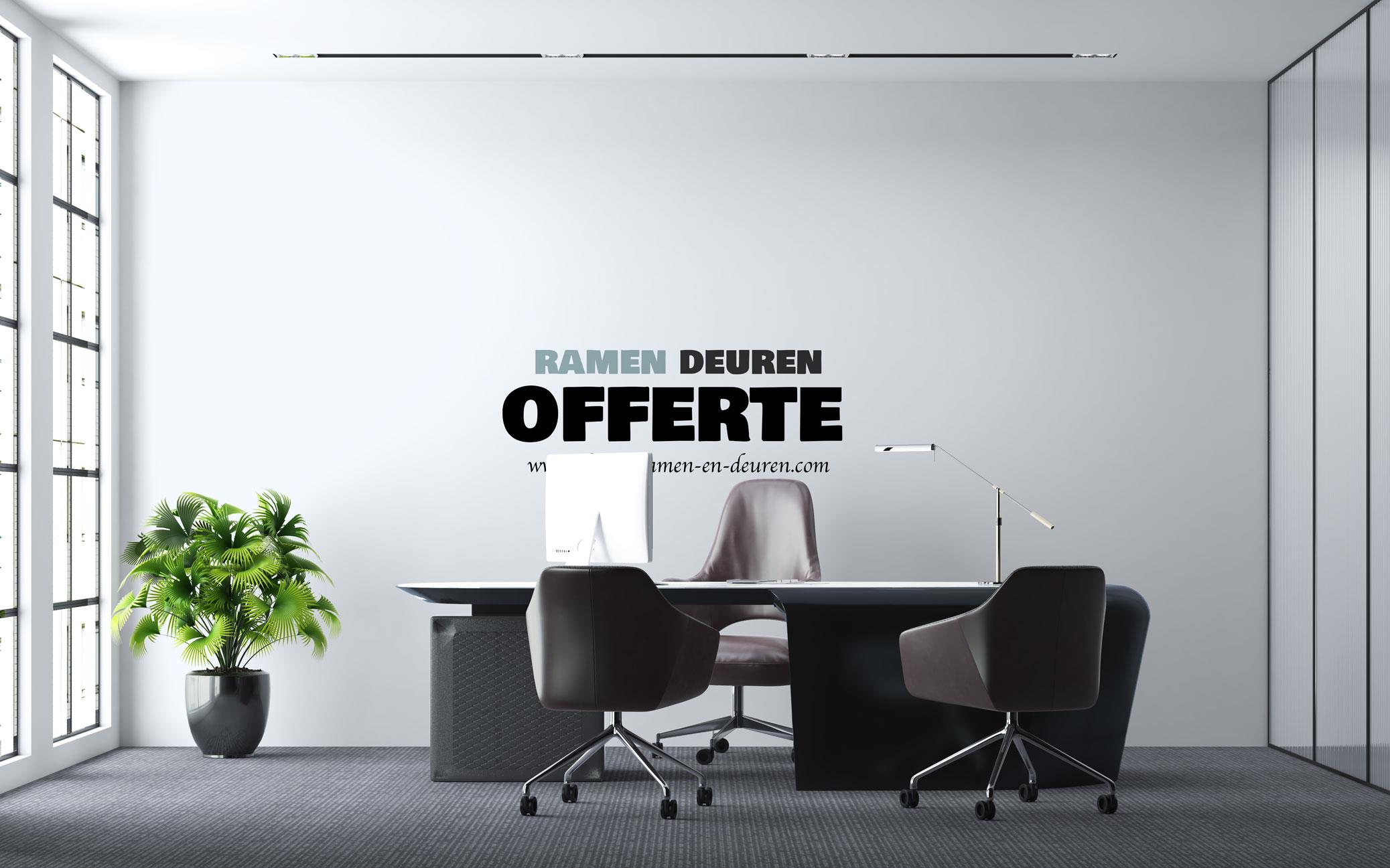 Offerte nieuwe ramen Offerte nieuwe ramen